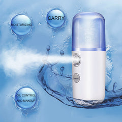 Nano Mist Facial Sprayer Beauty Face Steamer Moisturizing Beauty