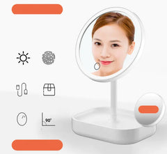 Portable LED Vanity Mirror