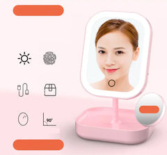 Portable LED Vanity Mirror